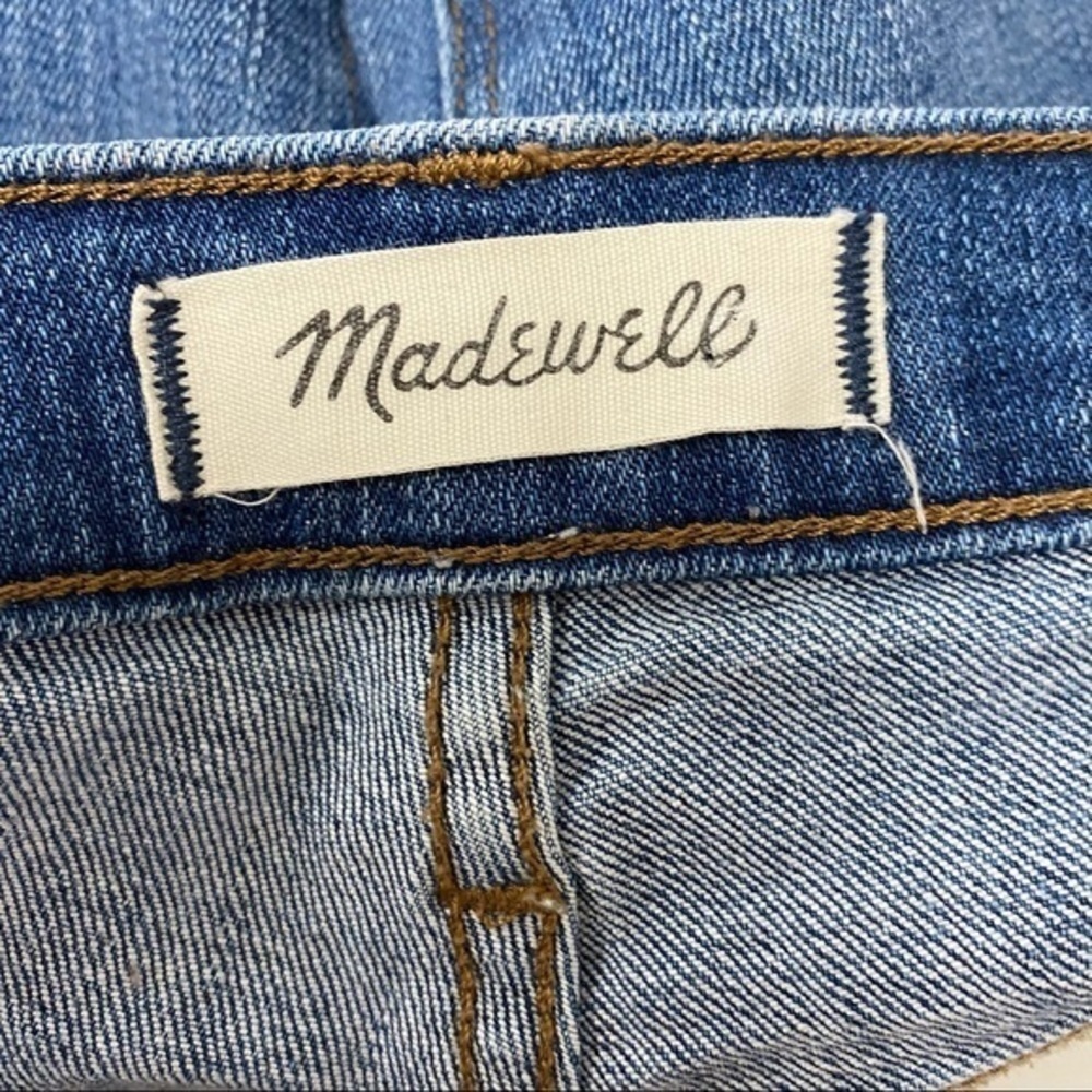 Madewell 9” High-Rise Skinny Crop Raw Hem - Picture 5 of 8